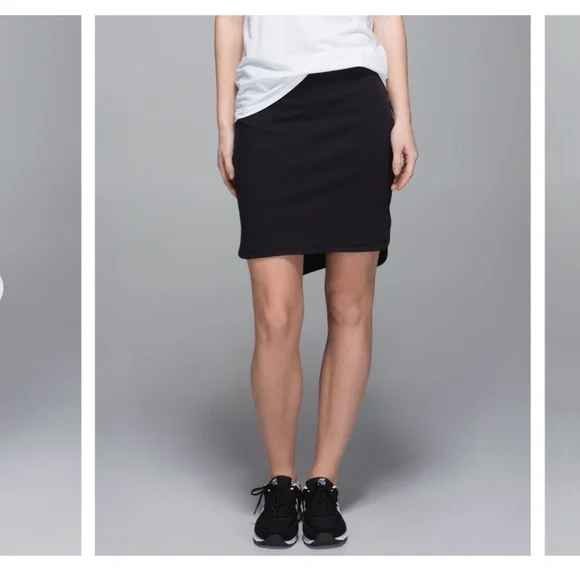 Lululemon City Skirt Black size 6 - Picture 2 of 10